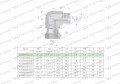 Kolanko hydrauliczne calowe AB 1/8" BSP Waryński-25845