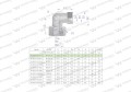 Kolanko hydrauliczne metryczne AB M12x1.5 06L (XEVW) Waryński ( sprzedawane po 2 )-25897