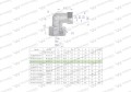 Kolanko hydrauliczne metryczne AB M16x1.5 10L (XEVW) Waryński ( sprzedawane po 5 )-25945