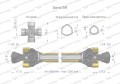 Wał przegubowo-teleskopowy 860-1250mm 620Nm Z21 CE 2020 seria 5R Waryński-31310