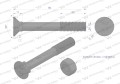 Śruba kpl. płużna podsadzana D 608 M12x90 mm kl.12.9 zastosowanie Gruber Waryński ( sprzedawane po 25 )-36256