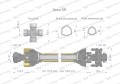 Wał przegubowo-teleskopowy 1010-1560mm 830Nm sprzęgło cierne 1200Nm CE 2020 seria 6R WARYŃSKI-29578