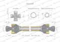 Wał przegubowo-teleskopowy 1010-1500mm 830Nm CE 2020 seria 6R WARYŃSKI-29545