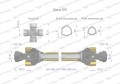 Wał przegubowo-teleskopowy 460-680mm 830N CE 2020 seria 6R WARYŃSKI-29524