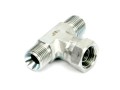 Trójnik hydrauliczny symetryczny calowy BAB 1/4" BSP (XEVT) Waryński-25756