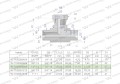 Trójnik hydrauliczny symetryczny calowy BAB 1/2" BSP (XEVT) Waryński-25767