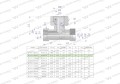 Trójnik hydrauliczny symetryczny metryczny BAB M14x1.5 08L (XEVT) Waryński ( sprzedawane po 2 )-25791