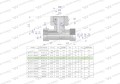 Trójnik hydrauliczny symetryczny metryczny BAB M16x1.5 10L (XEVT) Waryński ( sprzedawane po 5 )-25797
