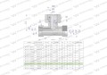 Trójnik hydrauliczny symetryczny metryczny BAB M36x2 28L (XEVT) Waryński-25815