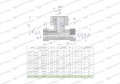 Trójnik hydrauliczny symetryczny metryczny BAB M52x2 42L (XEVT) Waryński-25827