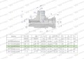 Trójnik hydrauliczny niesymetryczny calowy BBA 1/2" BSP (XEVL) Waryński-25677