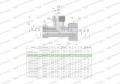 Trójnik hydrauliczny niesymetryczny metryczny BBA M14x1.5 08L (XEVL) Waryński ( sprzedawane po 2 )-25701