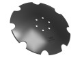Talerz uzębiony Z-8 fi 510 mocowanie 6/120 grubość 4mm stal borowa WARYŃSKI R-36208
