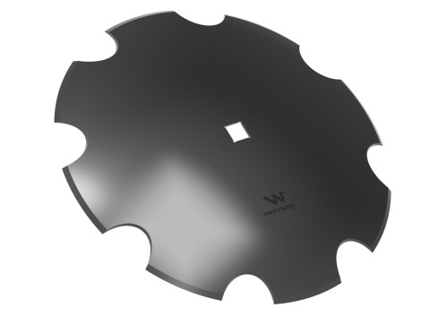 Talerz uzębiony Z-8 fi 560 otwór 30x30 stal borowa WARYŃSKI R 1279601010 1202030130-37872