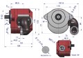 Pompa hydrauliczna wzmocniona C-385 (obroty lewe) 16Mpa w korpusie żeliwnym WARYŃSKI-37891