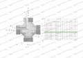 Czwórnik hydrauliczny metryczny BBBB M26x1.5 18L Waryński-25062