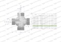 Czwórnik hydrauliczny metryczny BBBB M36x2 28L Waryński-25074