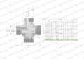 Czwórnik hydrauliczny metryczny BBBB M52x2 42L Waryński-25085