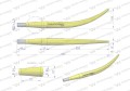 Ząb ładowacza wygięty zamykający L- 480 mm chwytak ( krokodyl) Tur WARYŃSKI-23655
