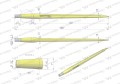 Ząb ładowacza CIĘŻKI uniwersalny prosty L- 780 mm Tur na tuleję W-5791200 WARYŃSKI-16629