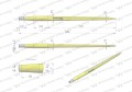 Ząb ładowacza CIĘŻKI uniwersalny prosty L- 880 mm Tur na tuleję W-5791200 WARYŃSKI-16631