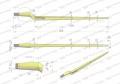 Ząb ładowacza CIĘŻKI uniwersalny Z L- 880 mm Tur na tuleję W-5791200 WARYŃSKI-16633