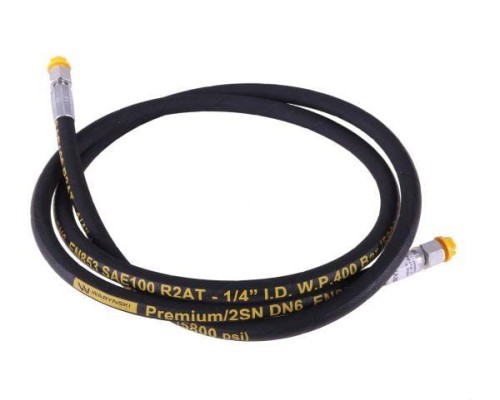 Przewód hydrauliczny 400 bar gwint M14x1.5 proste L-2000mm DN06-2SN (AA-06-2000; P11P11) 40.0MPa Waryński-14305
