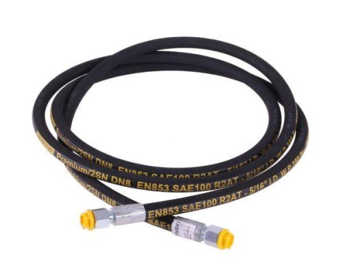 Przewód hydrauliczny 350 bar gwint M16x1.5 proste L-3000mm DN08-2SN (AA-08-3000; P11P11) 35.0MPa Waryński-14313