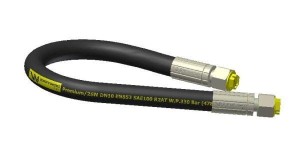 Przewód hydrauliczny 330 bar gwint M18x1.5 proste L-2000mm DN10-2SN 336-632-030-428 Ładowacz ND5-032 (AA-10-2000; P11P11) 33MPa Waryński