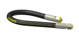 Przewód hydrauliczny gwint M18x1,5 proste L-300mm DN10-1SN (AA-10-300; P11P11) 18MPa Waryński