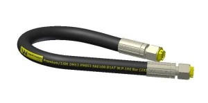 Przewód hydrauliczny ( płasko kulisty) gwint M22x1.5 proste L-3650mm DN12-1SN 73211600100 Przyczepa (AA-13-3650; P11P11) 16MPa Waryński