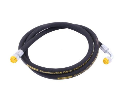 Przewód hydrauliczny 275 bar gwint M22x1.5 prosta/90 stopni L-500mm DN12-12SN (AK-13-500; P11P12) 27.5MPa Waryński-20037