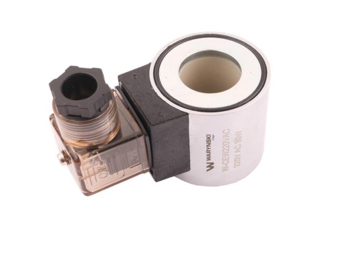 Cewka dzielnika elektrozaworu W-E38DVS6/2. W-E12DVS6/2  220V AC 30W Waryński-21245