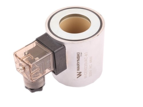 Cewka dzielnika elektrozaworu W-E12DVS6/2-80L. W-E12DVS3/2-80L  220V AC 48W Waryński-21253