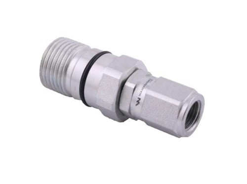 Szybkozłącze hydrauliczne skręcane gniazdo G1/4"BSP gwint wewnętrzny 350bar Waryński-15212