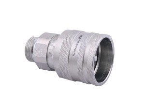 Szybkozłącze hydrauliczne skręcane wtyczka M22x1.5 gwint zewnętrzny 300bar Waryński