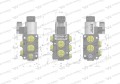 Dzielnik. zawór. elektrozawór kierunkowy elektromagnetyczny kontroli W-E12DVS6/2 (DVS6/50L) G1/2" 50L (24V DC) Waryński-21252
