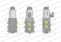 Dzielnik. zawór. elektrozawór kierunkowy elektromagnetyczny kontroli W-E12DVS6/2-80L G1/2" 80L (24V DC) Waryński-21262