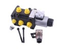Dzielnik, zawór, elektrozawór kierunkowy elektromagnetyczny kontroli W-E38DVS6/2 (DVS6/50 L/MIN) G3/8" 50L Waryński-13106
