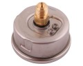 Wakuometr glicerynowy M63 (-1 do 0 bar) tylne przyłącze G1/4" POLMO-21722