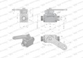 Zawór odcinająco-zwrotny (ogranicznik posuwu/skoku) 2/2 M22x1.5 15L z otworami mocującymi 350 bar Waryński-18250