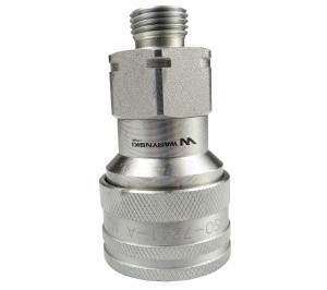 Szybkozłącze hydrauliczne gniazdo M16x1.5 gwint zewnętrzny EURO (9100816G) (ISO 7241-A) Waryński