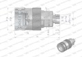 Szybkozłącze hydrauliczne gniazdo M16x1.5 gwint zewnętrzny EURO PUSH-PULL (9100816G) (ISO 7241-A) Waryński-11535