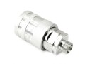 Szybkozłącze hydrauliczne gniazdo M16x1.5 gwint zewnętrzny EURO PUSH-PULL (ISO 7241-A) z eliminatorem ciśnienia Waryński-31884