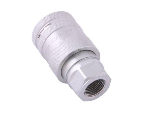 Szybkozłącze hydrauliczne gniazdo M18x1.5 gwint wewnętrzny EURO PUSH-PULL (ISO 7241-A) Waryński-13130