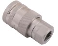 Szybkozłącze hydrauliczne gniazdo z eliminatorem ciśnienia M18x1.5 gwint wew. EURO PUSH-PULL (ISO 7241-A) Waryński-18265