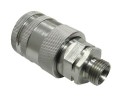 Szybkozłącze hydrauliczne gniazdo M18x1.5 gwint zewnętrzny EURO PUSH-PULL (9100818G) (ISO 7241-A) Waryński-11540
