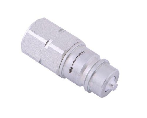 Szybkozłącze hydrauliczne wtyczka M18x1.5 gwint wewnętrzny EURO (ISO 7241-A) Waryński-13124