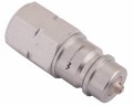 Szybkozłącze hydrauliczne wtyczka z eliminatorem ciśnienia M18x1.5 gwint wew. EURO (ISO 7241-A) Waryński-18275