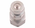Szybkozłącze hydrauliczne wtyczka z eliminatorem ciśnienia M18x1.5 gwint zew. EURO (9100818W) (ISO 7241-A) Waryński-18279